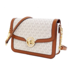 SAC BANDOULIÈRE LEIDA M MICHAEL KORS 35S4G9GM8B VANILLA VUE DE FACE